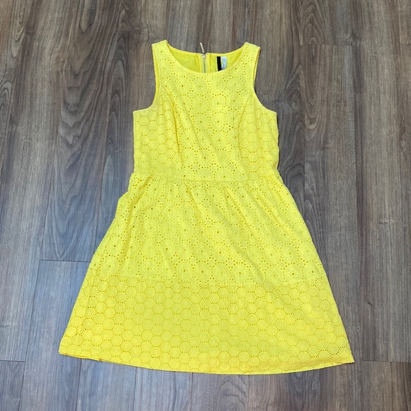 chinese dress ladies Maura Long Sleeve Lace-Up Back Dress Floral Yellow